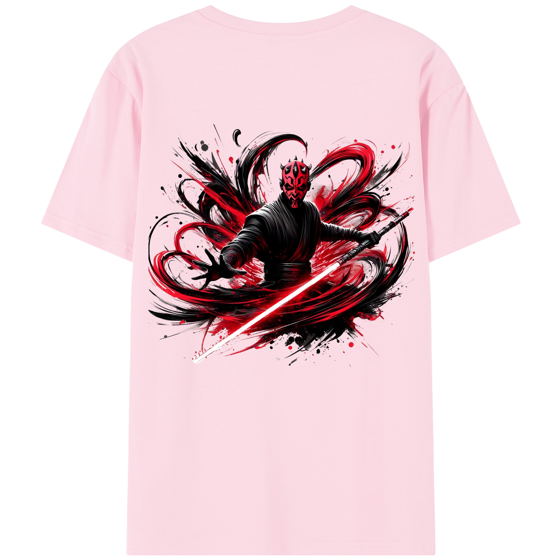 （画像用） スター・ウォーズ Star Wars 綿100％半袖Tシャツ（背面プリント）