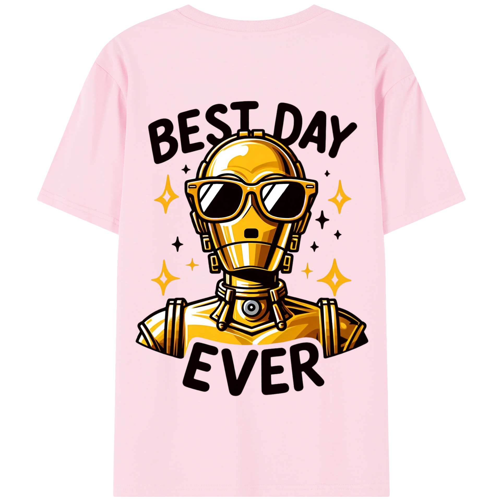 （画像用） スター・ウォーズ Star Wars 綿100％半袖Tシャツ（背面プリント）
