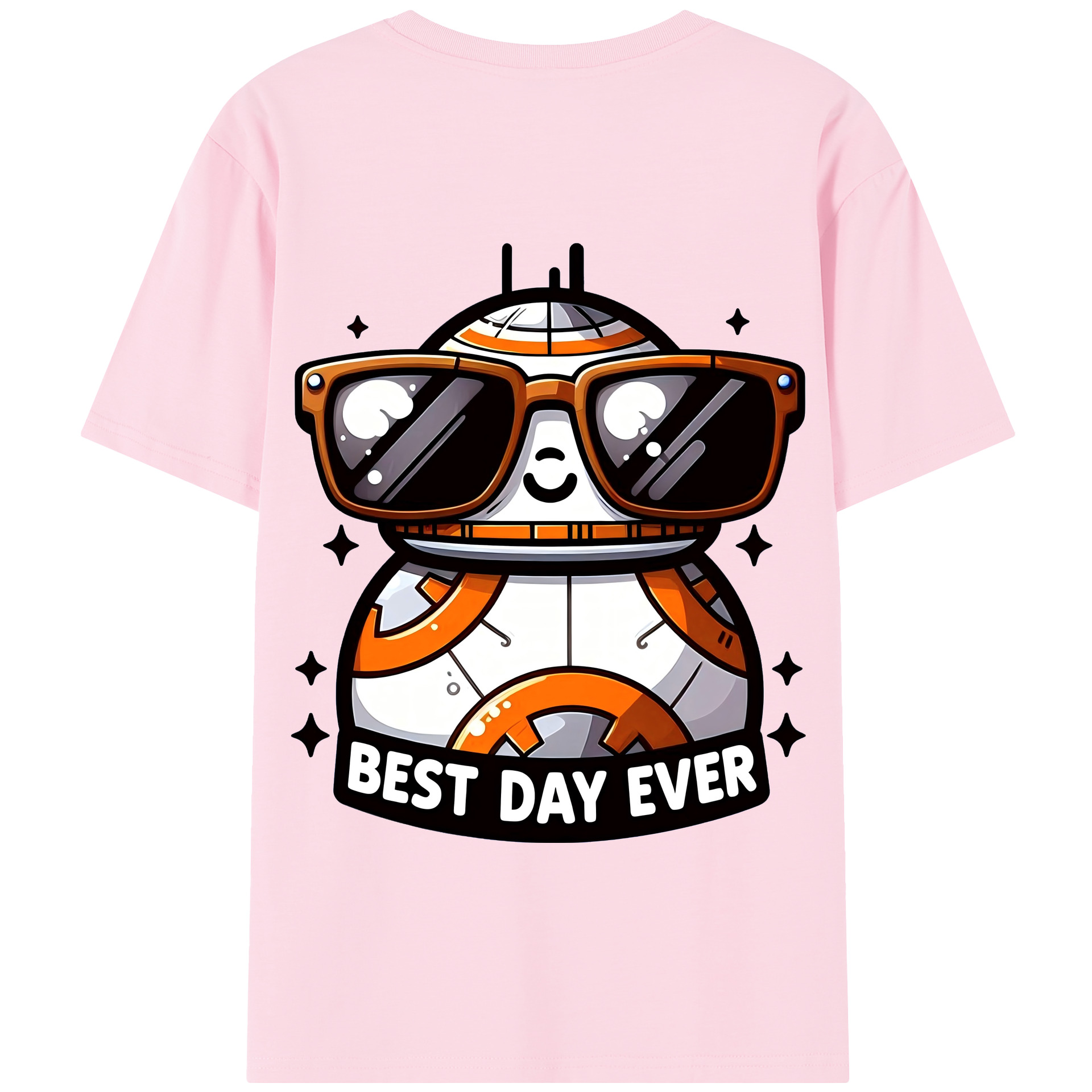（画像用） スター・ウォーズ Star Wars 綿100％半袖Tシャツ（背面プリント）