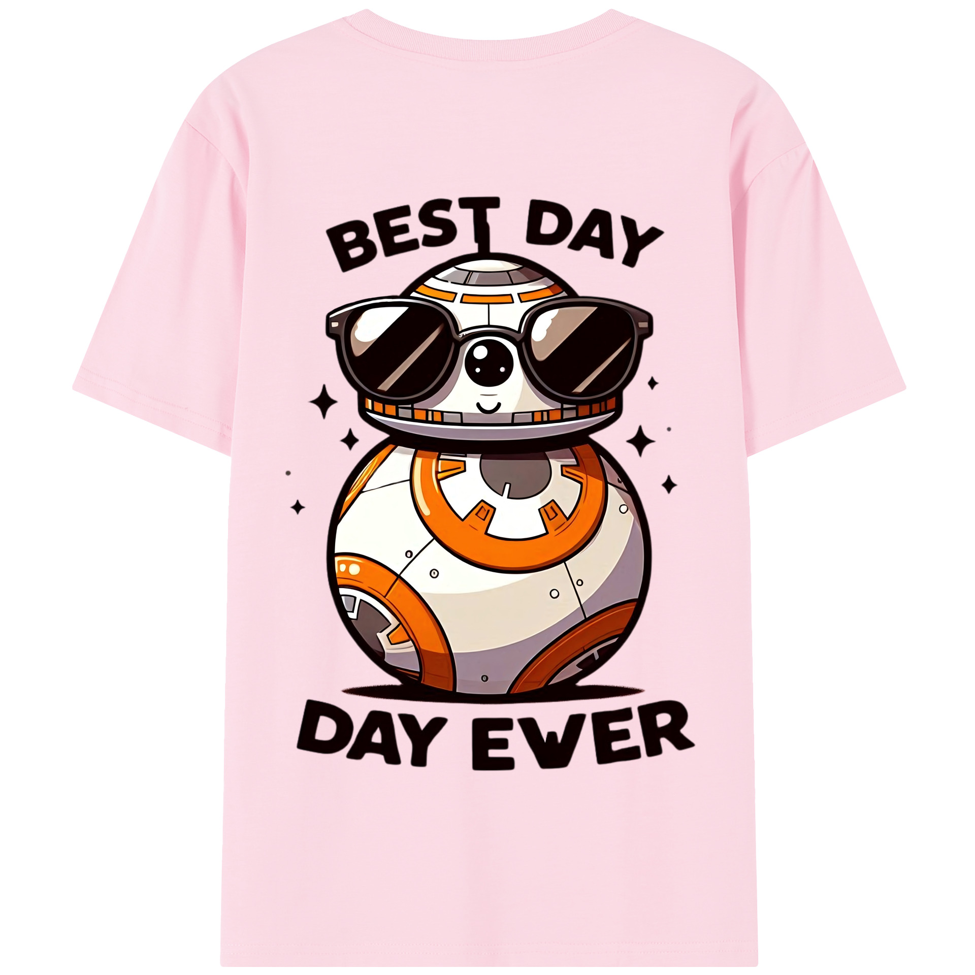 （画像用） スター・ウォーズ Star Wars 綿100％半袖Tシャツ（背面プリント）