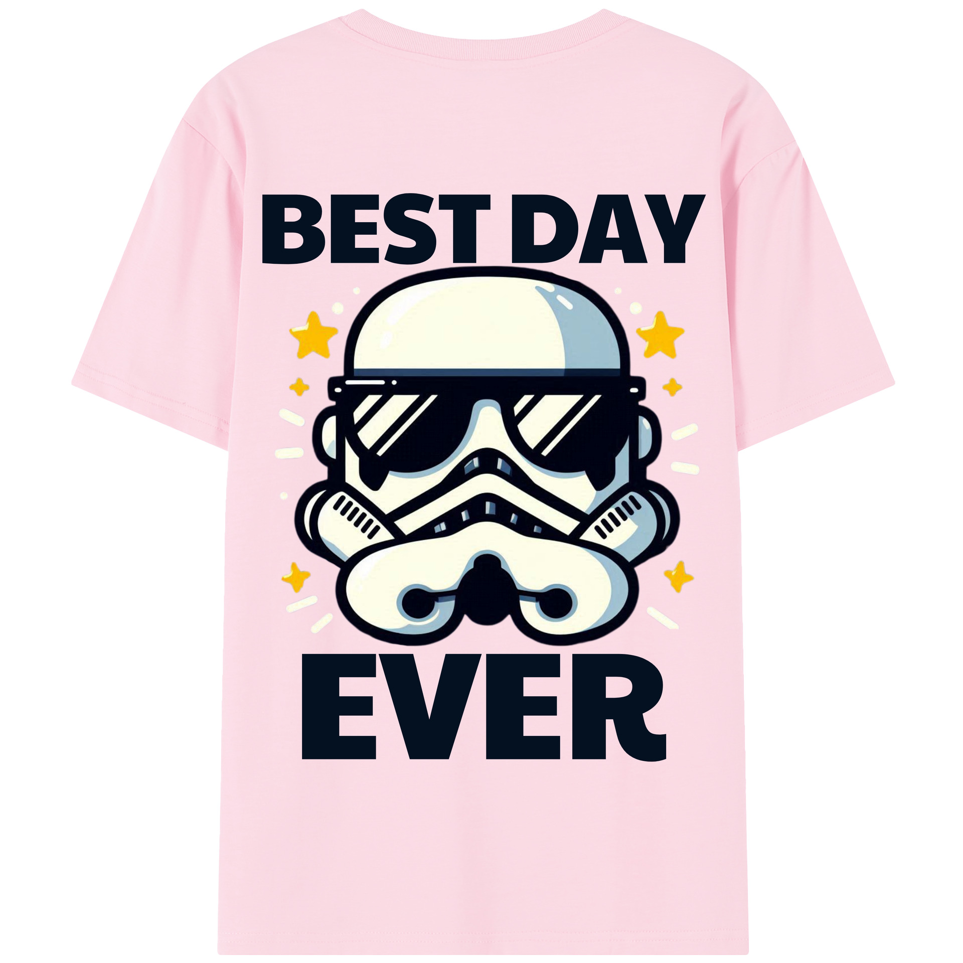 （画像用） スター・ウォーズ Star Wars 綿100％半袖Tシャツ（背面プリント）
