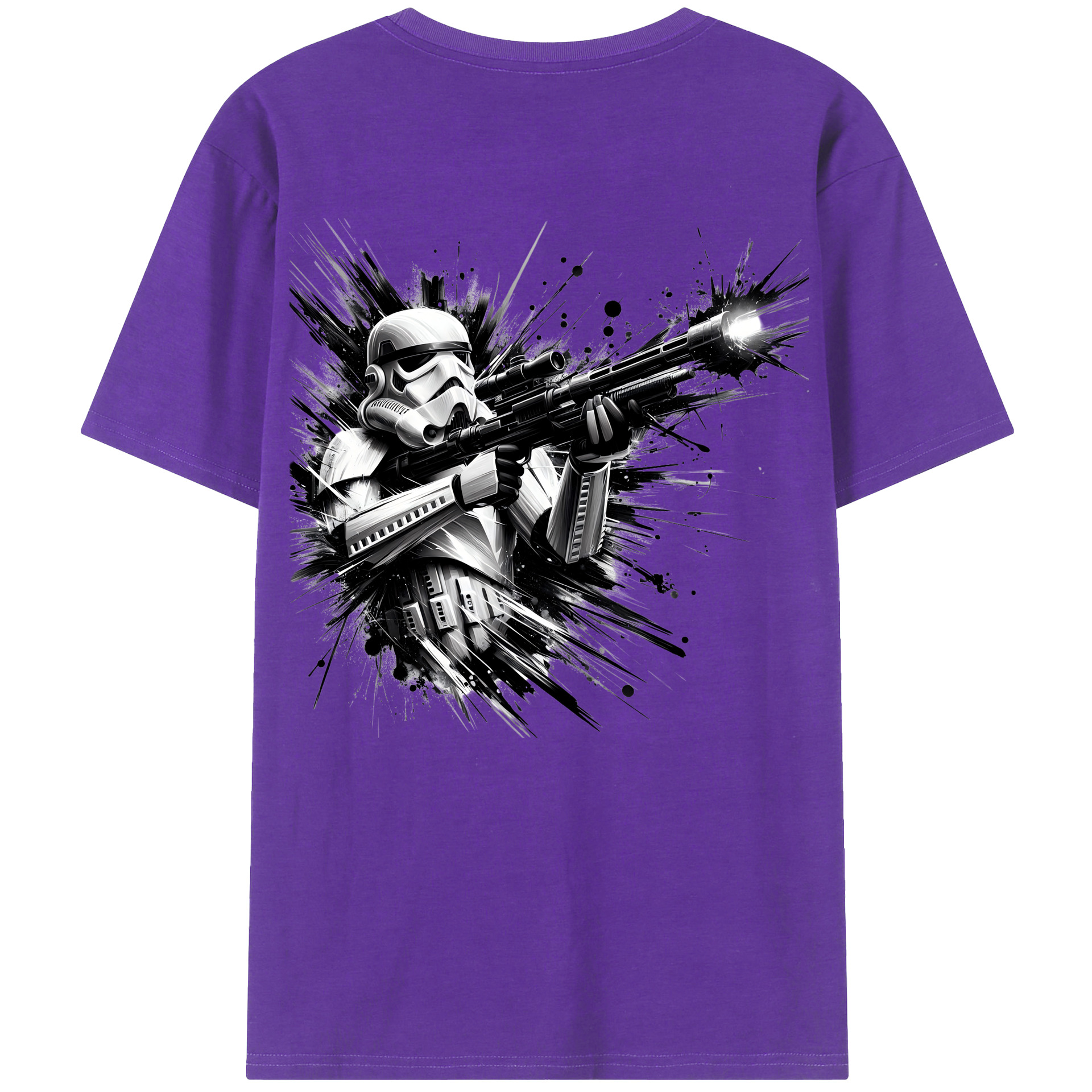 （画像用） スター・ウォーズ Star Wars 綿100％半袖Tシャツ（背面プリント）