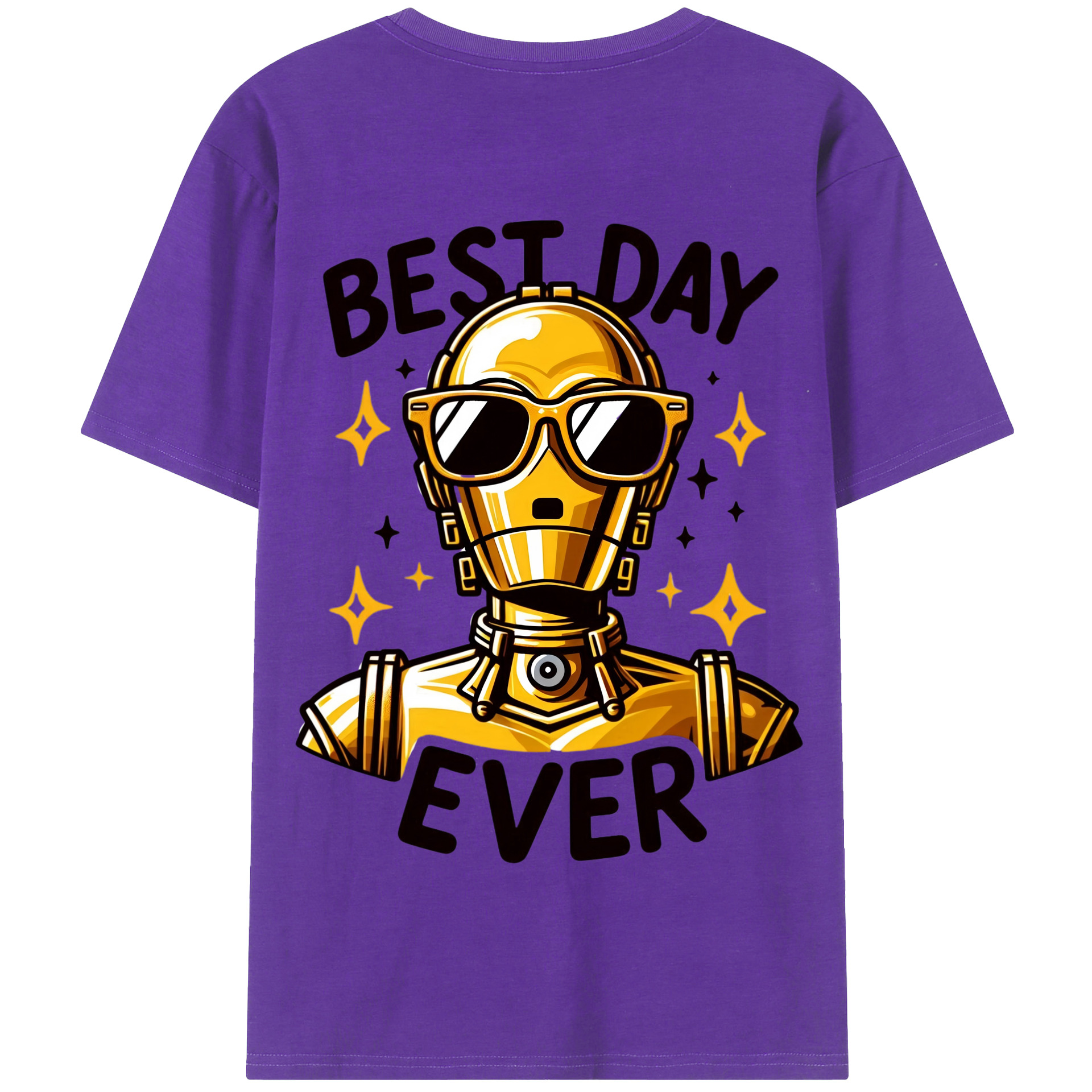 （画像用） スター・ウォーズ Star Wars 綿100％半袖Tシャツ（背面プリント）