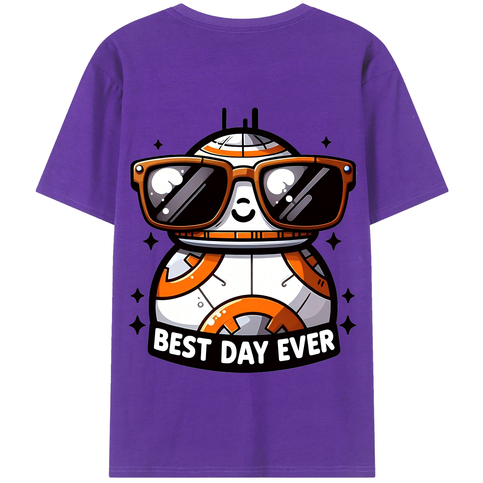 （画像用） スター・ウォーズ Star Wars 綿100％半袖Tシャツ（背面プリント）