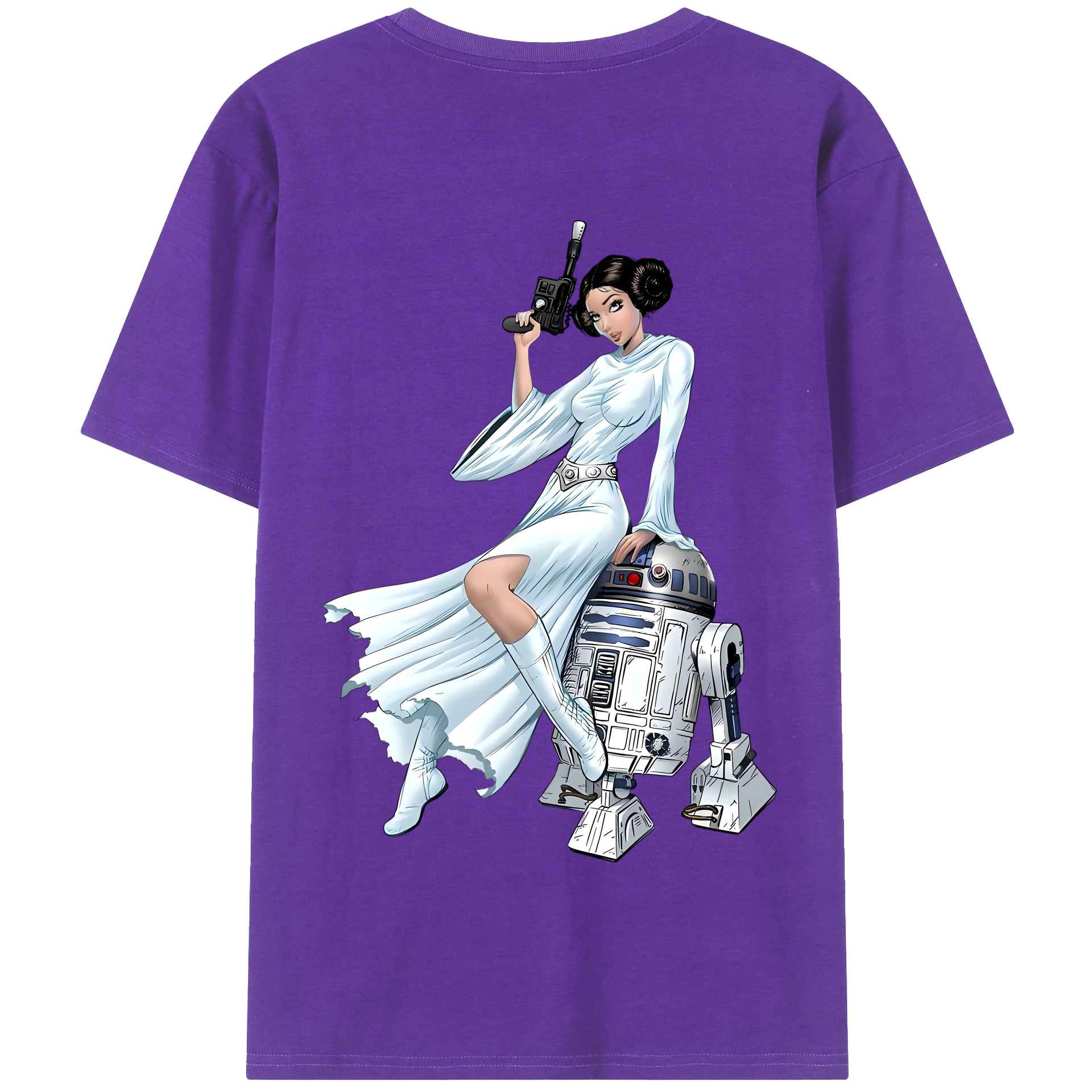 （画像用） スター・ウォーズ Star Wars 綿100％半袖Tシャツ（背面プリント）