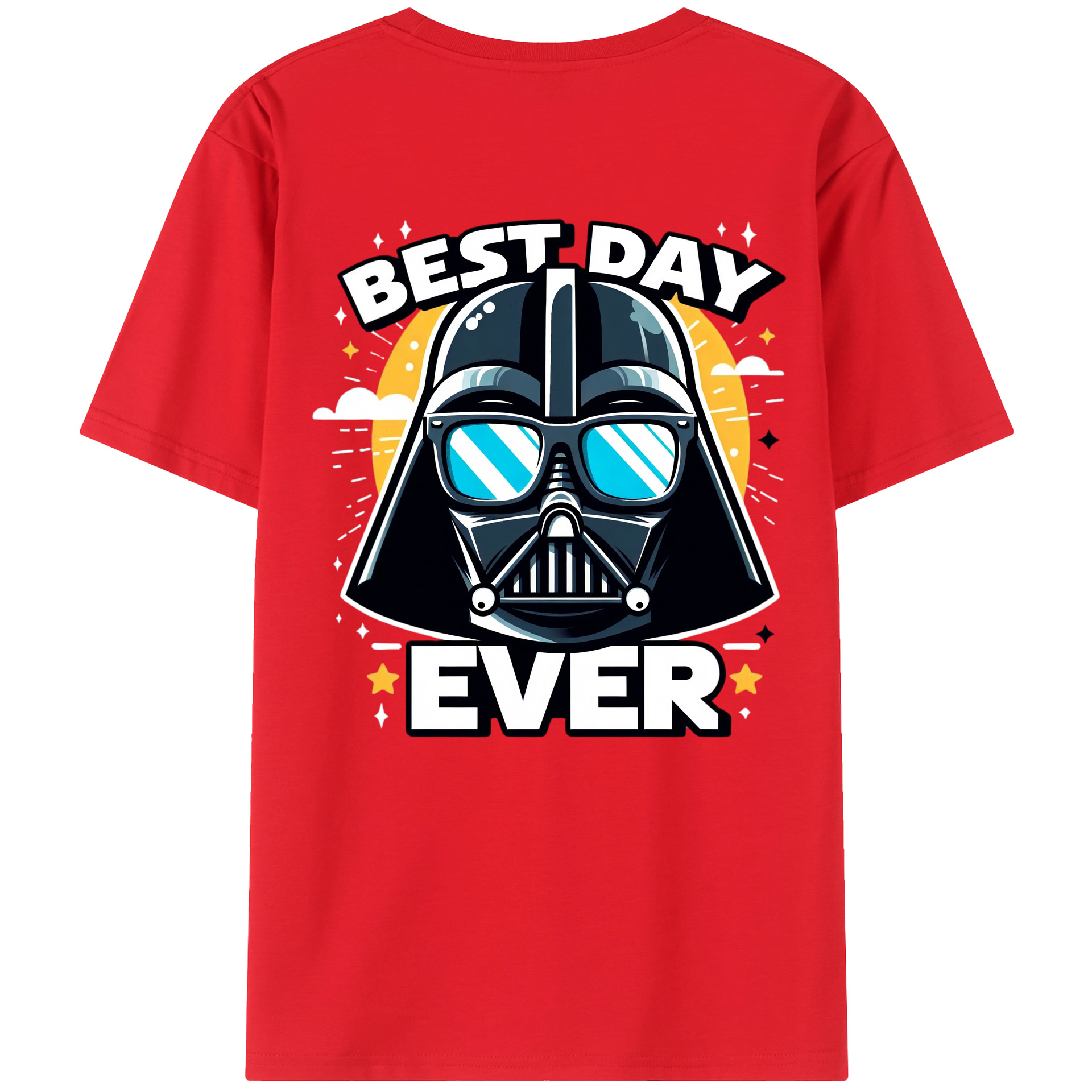 （画像用） スター・ウォーズ Star Wars 綿100％半袖Tシャツ（背面プリント）