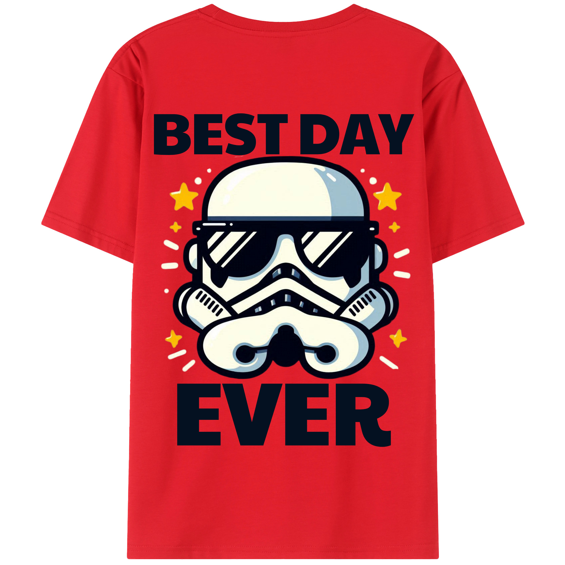 （画像用） スター・ウォーズ Star Wars 綿100％半袖Tシャツ（背面プリント）