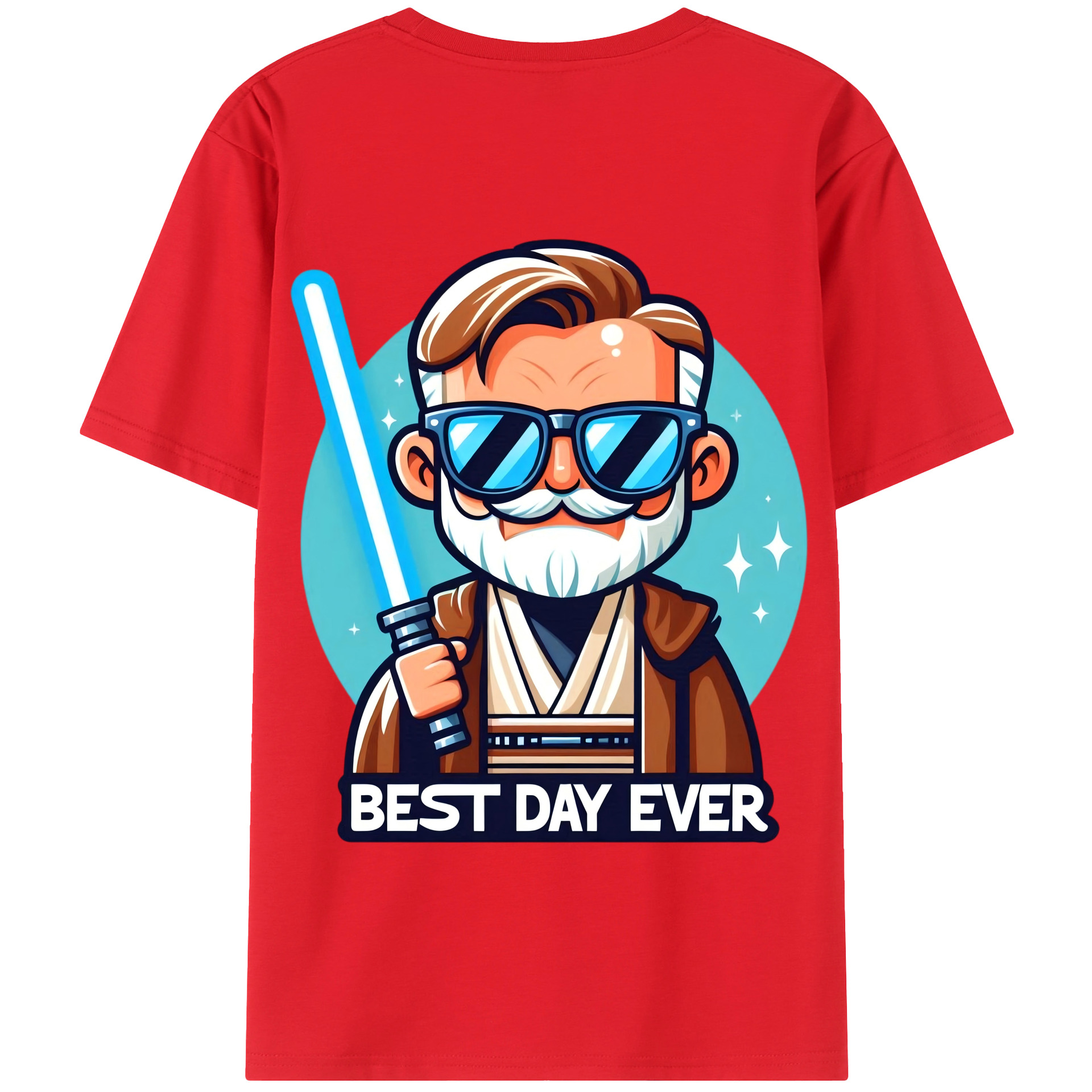 （画像用） スター・ウォーズ Star Wars 綿100％半袖Tシャツ（背面プリント）