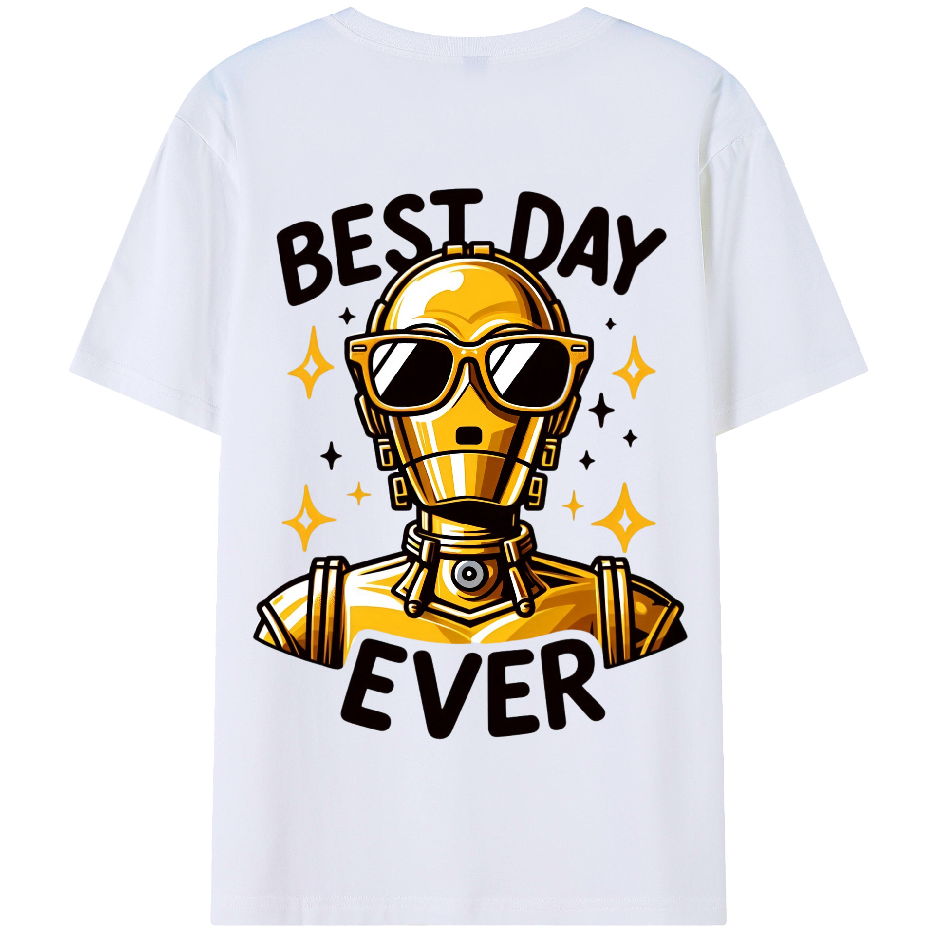（画像用） スター・ウォーズ Star Wars 綿100％半袖Tシャツ（背面プリント）