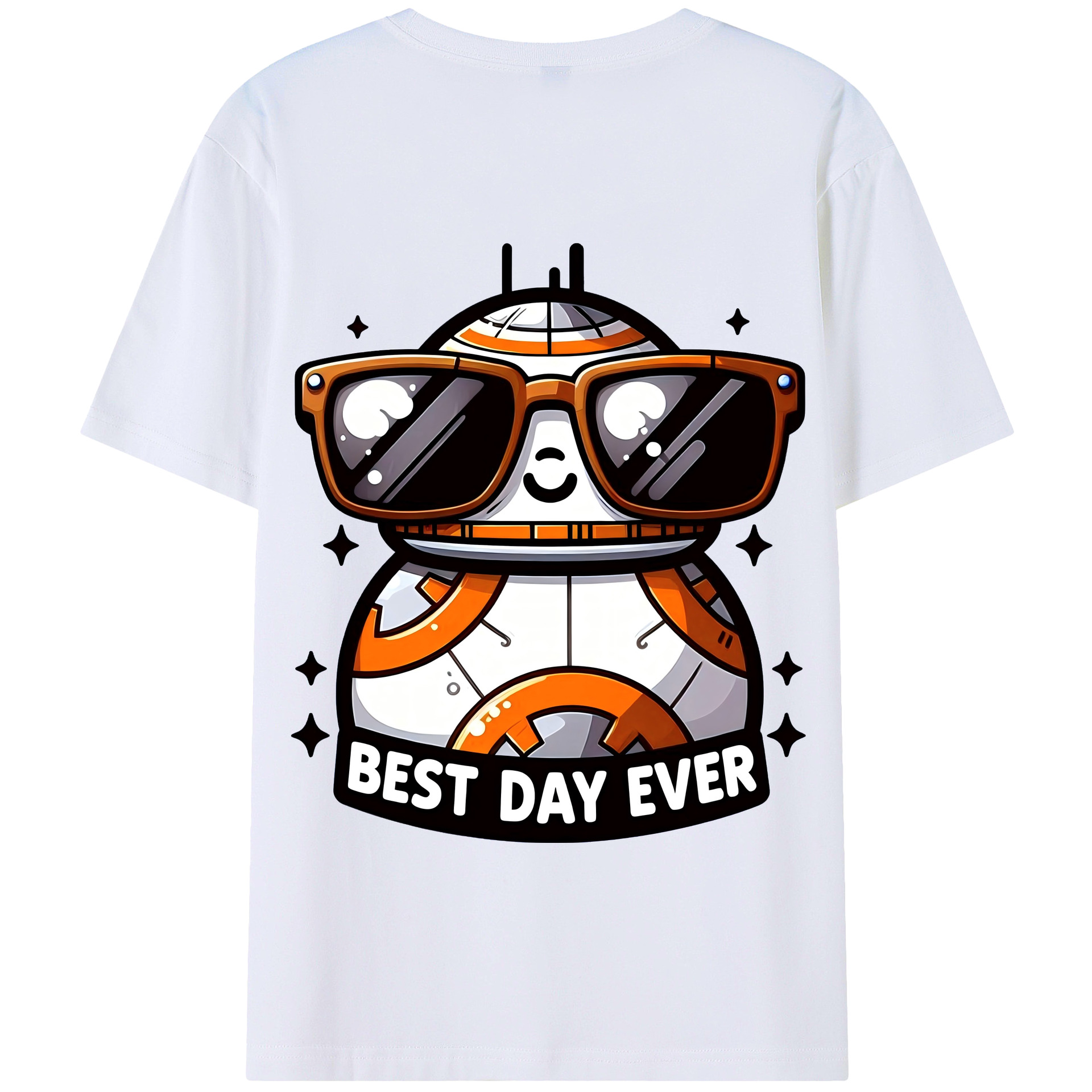 （画像用） スター・ウォーズ Star Wars 綿100％半袖Tシャツ（背面プリント）