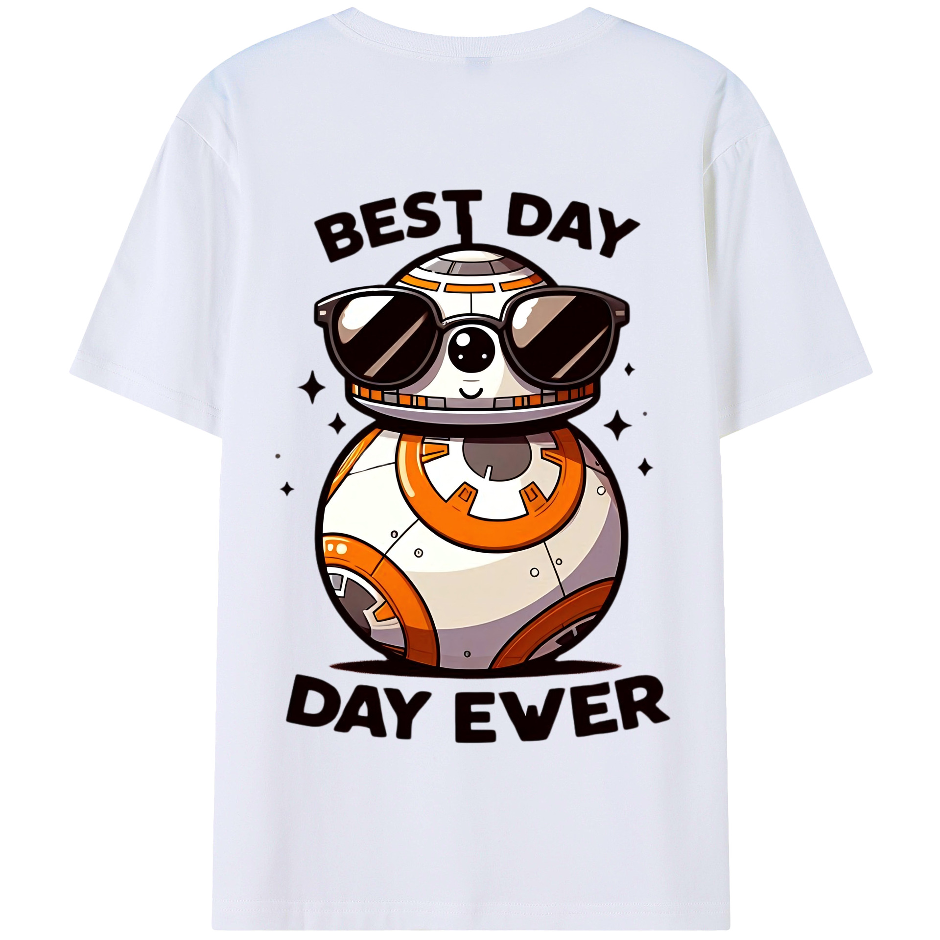 （画像用） スター・ウォーズ Star Wars 綿100％半袖Tシャツ（背面プリント）