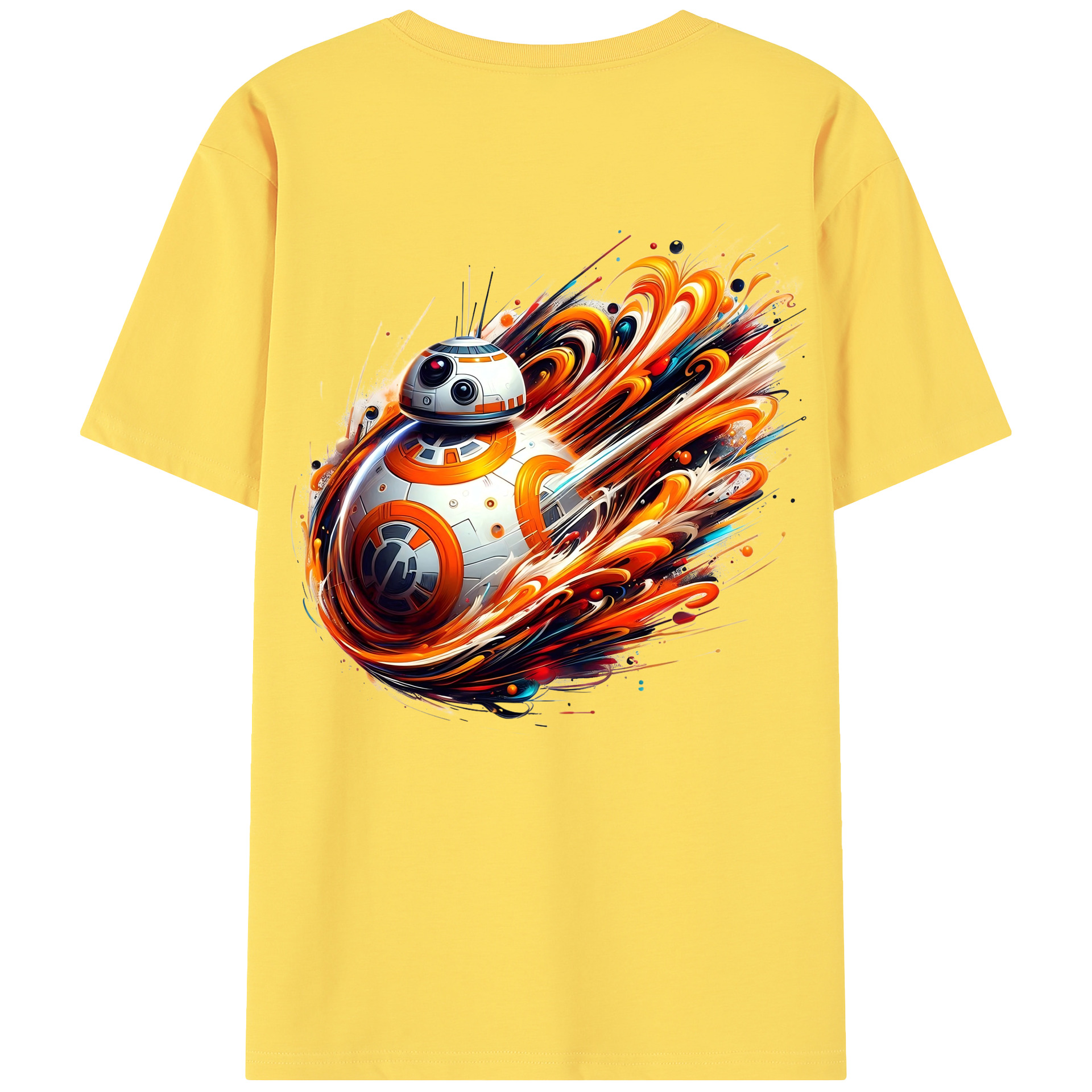 （画像用） スター・ウォーズ Star Wars 綿100％半袖Tシャツ（背面プリント）