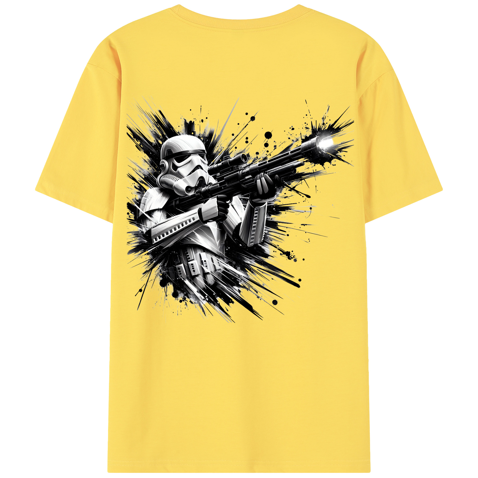 （画像用） スター・ウォーズ Star Wars 綿100％半袖Tシャツ（背面プリント）