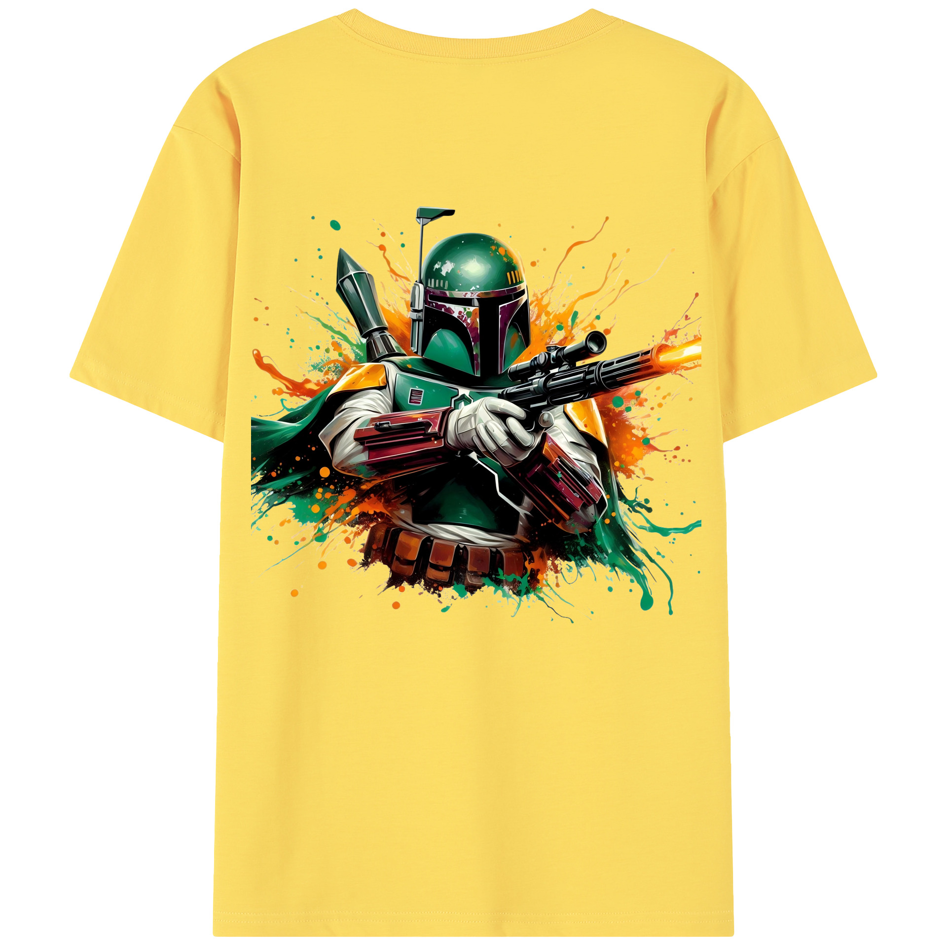 （画像用） スター・ウォーズ Star Wars 綿100％半袖Tシャツ（背面プリント）