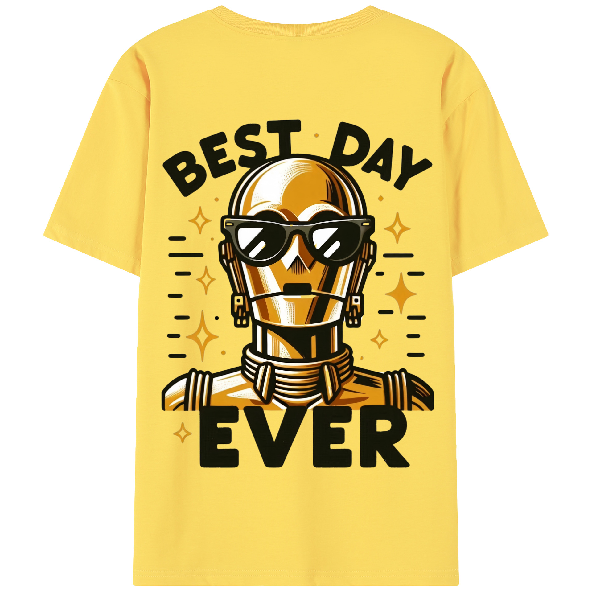 （画像用） スター・ウォーズ Star Wars 綿100％半袖Tシャツ（背面プリント）