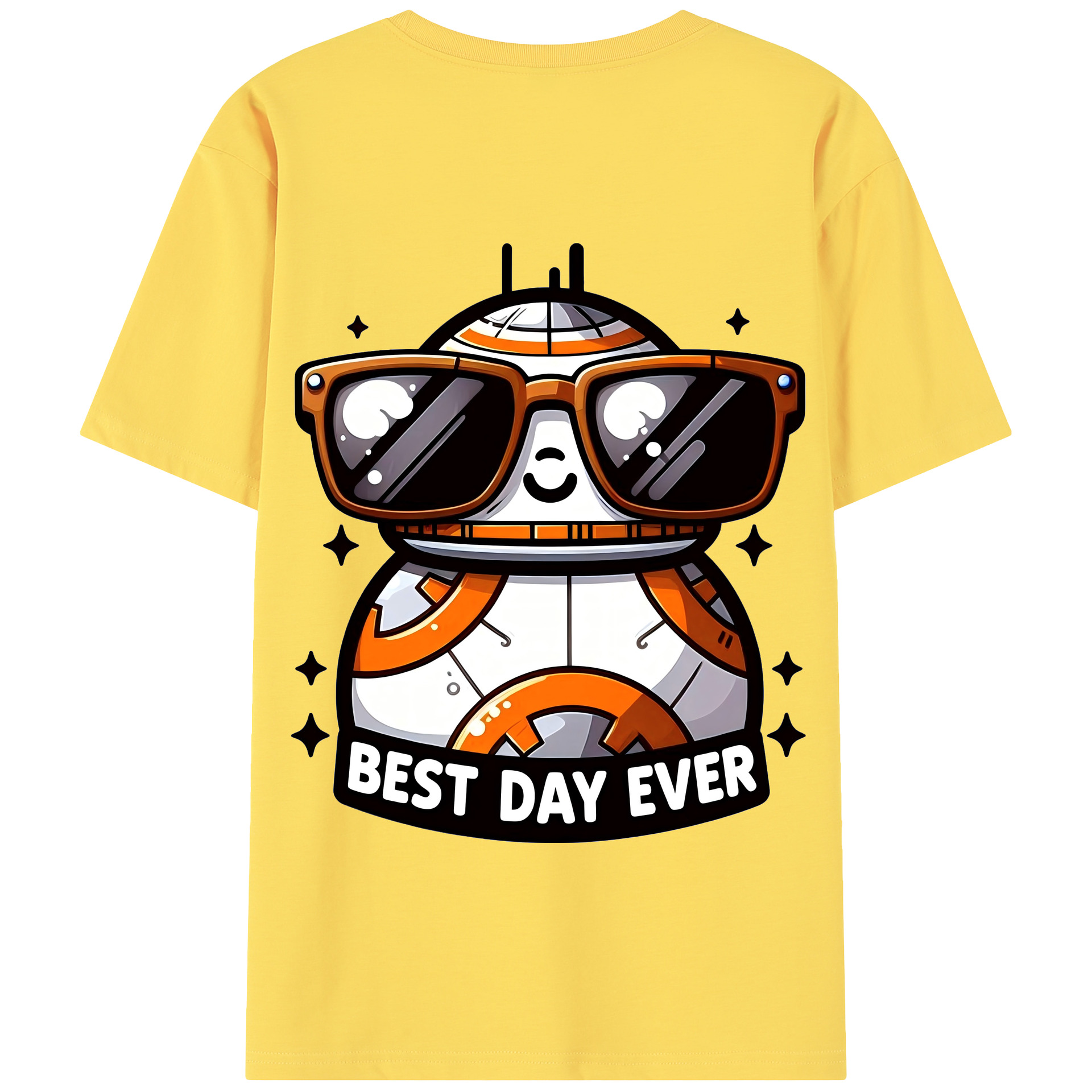 （画像用） スター・ウォーズ Star Wars 綿100％半袖Tシャツ（背面プリント）