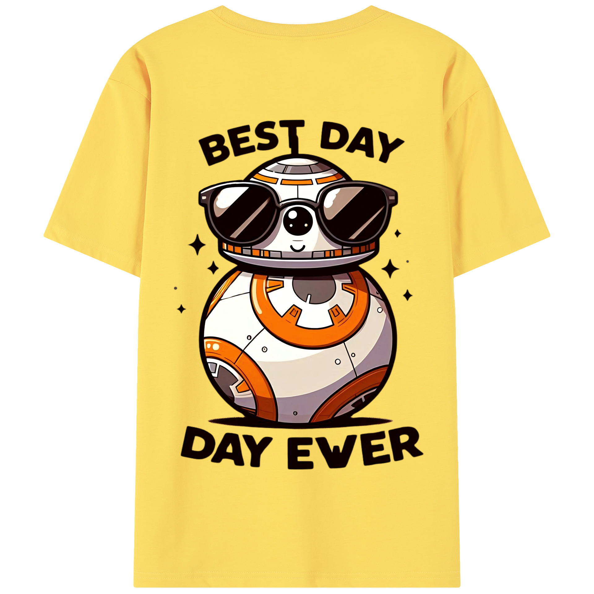 （画像用） スター・ウォーズ Star Wars 綿100％半袖Tシャツ（背面プリント）