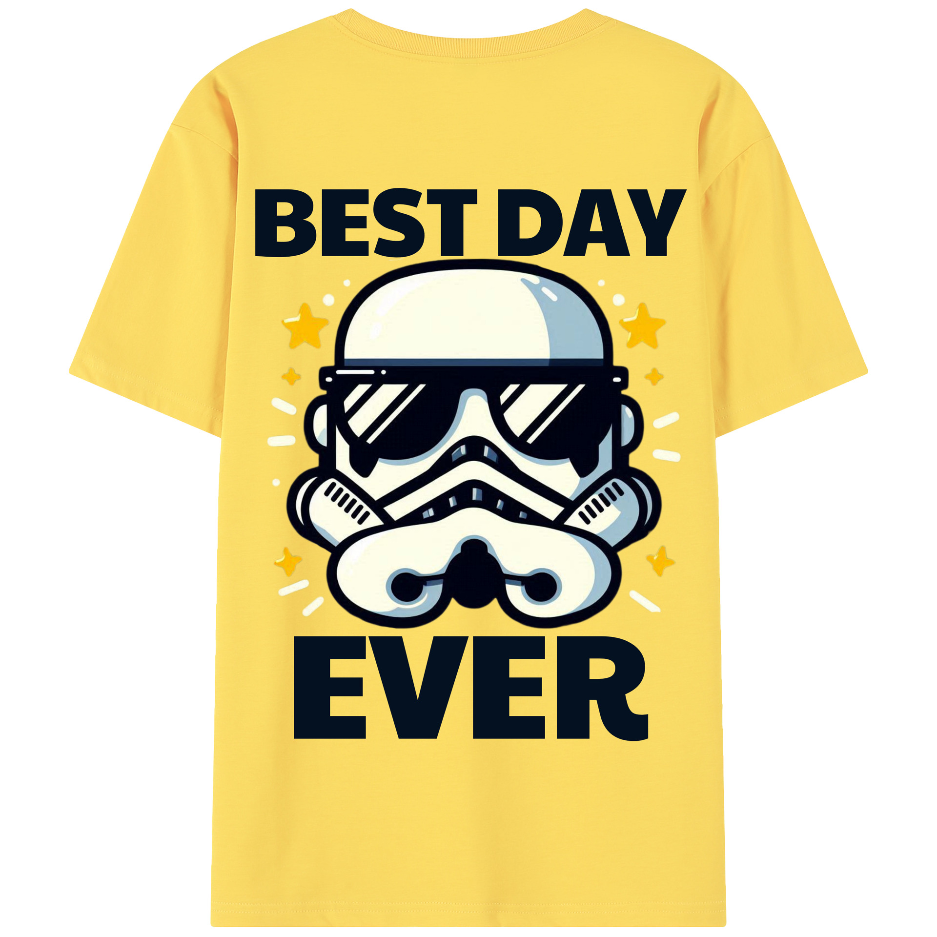 （画像用） スター・ウォーズ Star Wars 綿100％半袖Tシャツ（背面プリント）